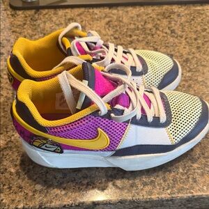 Nike Ja Morant 1 GS "Welcome to Camp" basketball shoes! 🏀